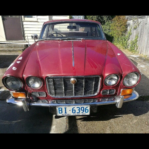 The "Pink Panther" Jaguar XJ6 TasBash car when it was 1st bought