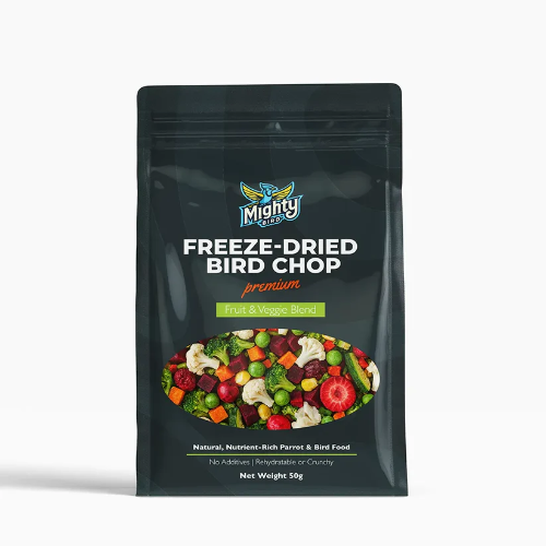 Mighty Bird Freeze-Dried Bird Chop Premium Fruit & Veggie Blend 50