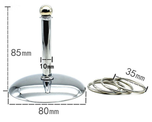 medium bird safe ring toss game with measurements
