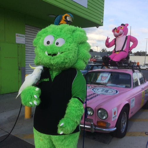 Pink Panther fundraising at Shiploads