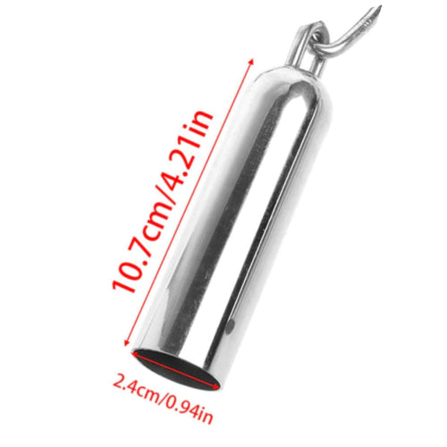 Stainless Steel Bird Safe Bell with Measurements